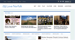 Desktop Screenshot of love-norfolk.co.uk