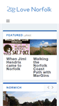 Mobile Screenshot of love-norfolk.co.uk